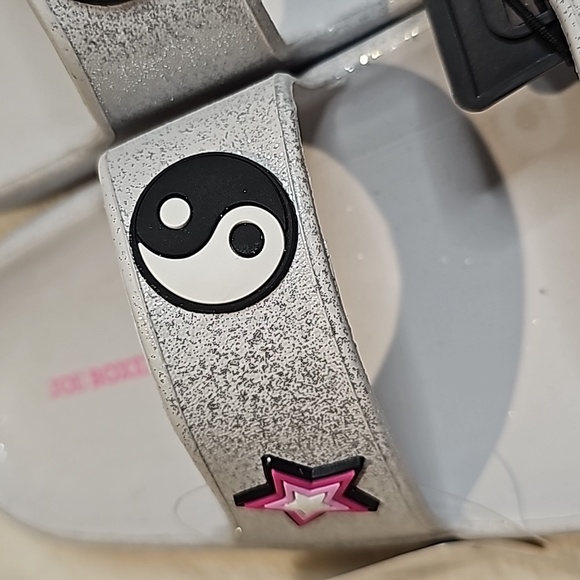 NWT Joe Boxer Glitter Decal Slides - Picture 5 of 8